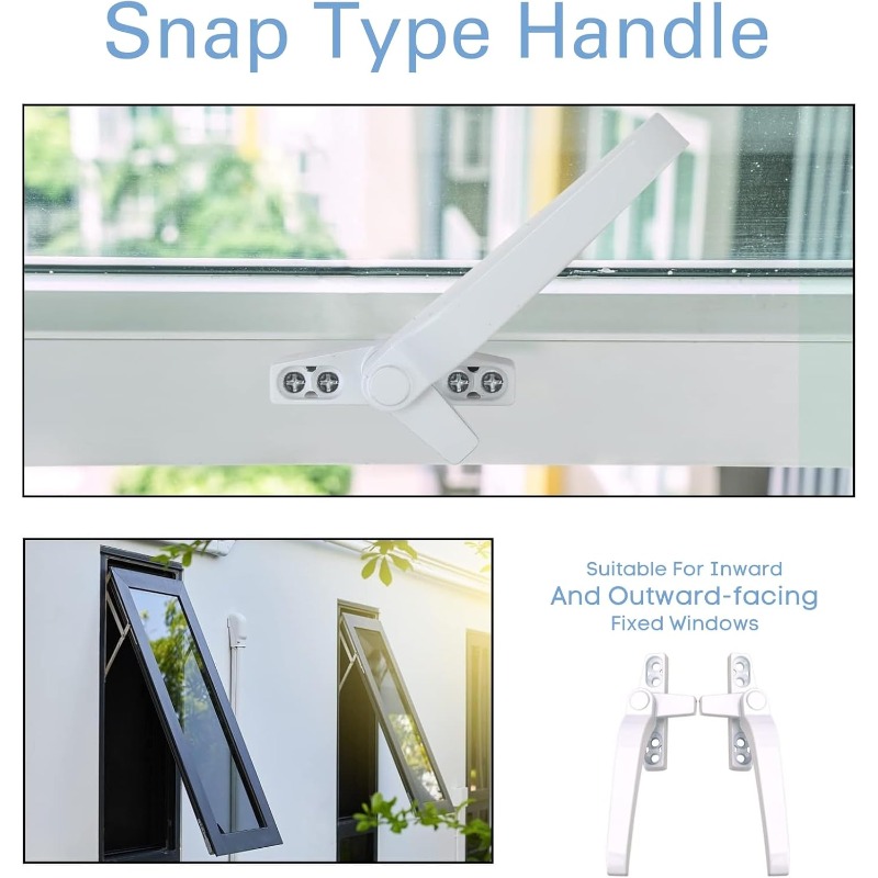 Glass Window Lock Handle 2Pcs  - đánh giá và giá Glass Door Hinge