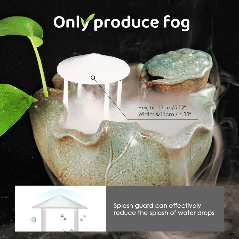 Ultrasonic Mist Maker Fogger U - đánh giá và giá Terrarium Fogger Ultrasonic