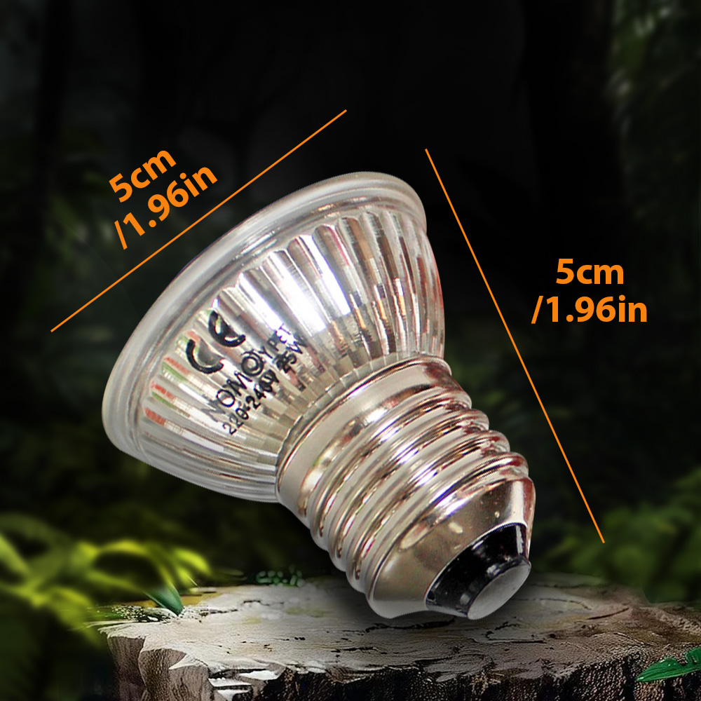 Reptile UVA UVB 50W Lamp Vitam - đánh giá và giá Vitamin D3 Reptile