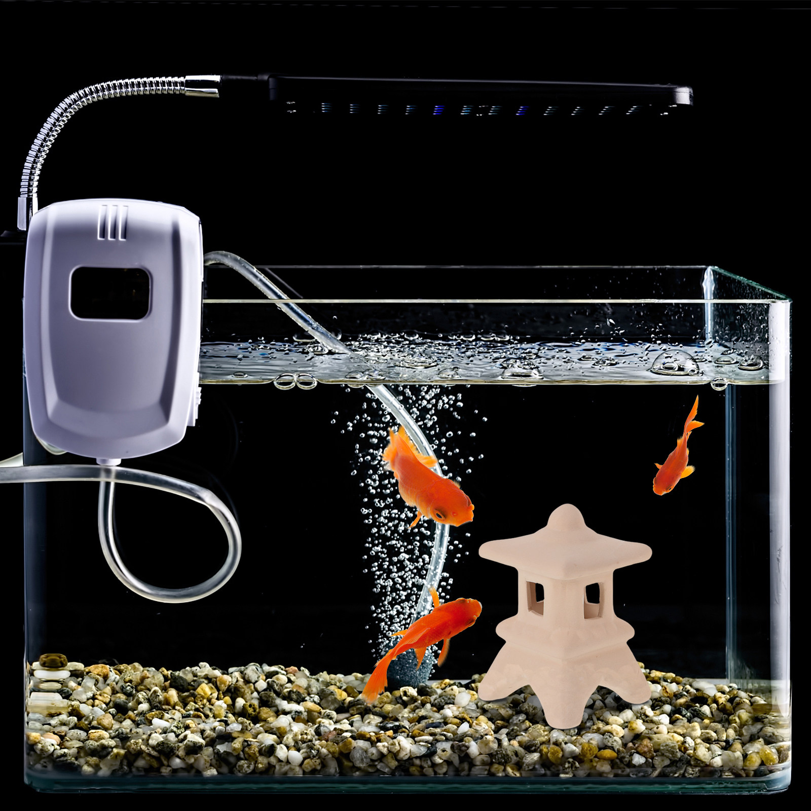 2Pcs Ceramic Fish Tank Decor F - đánh giá và giá Hide Cave Ceramic